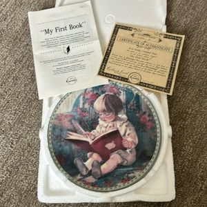 Bradford Exchange collector plate
